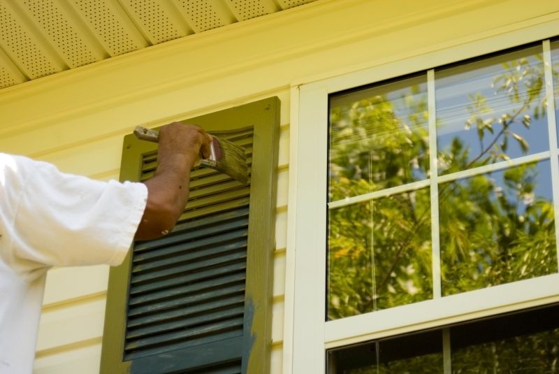 Local Shutters Painting pros at work